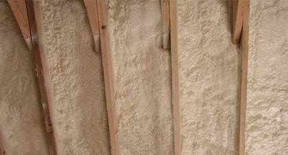 closed-cell spray foam for Evansville applications