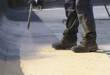 coating systems over Evansville spray foam roof systems