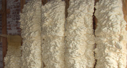 open-cell spray foam for Evansville applications