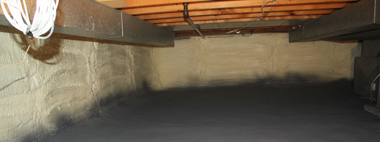 Evansville spray foam insulation for crawl spaces